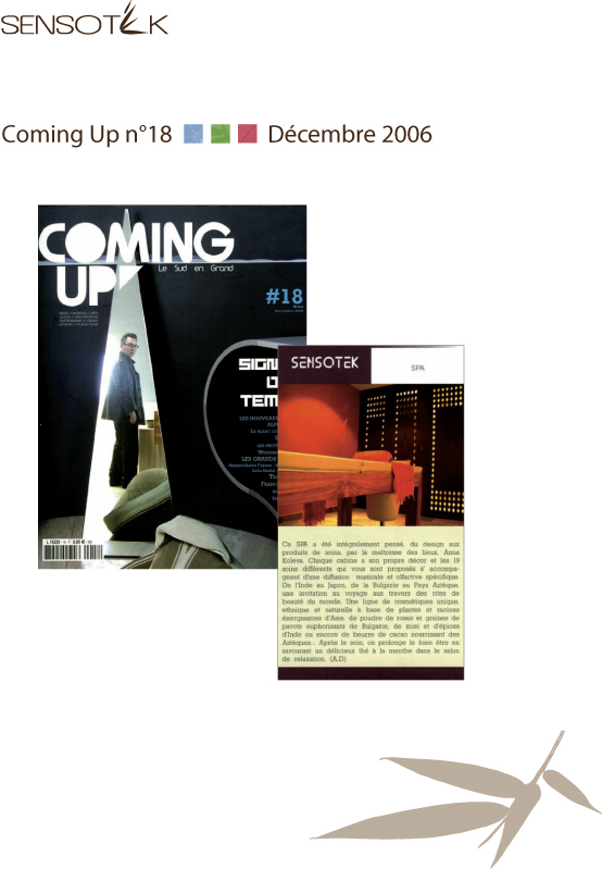 Sensotek advertising